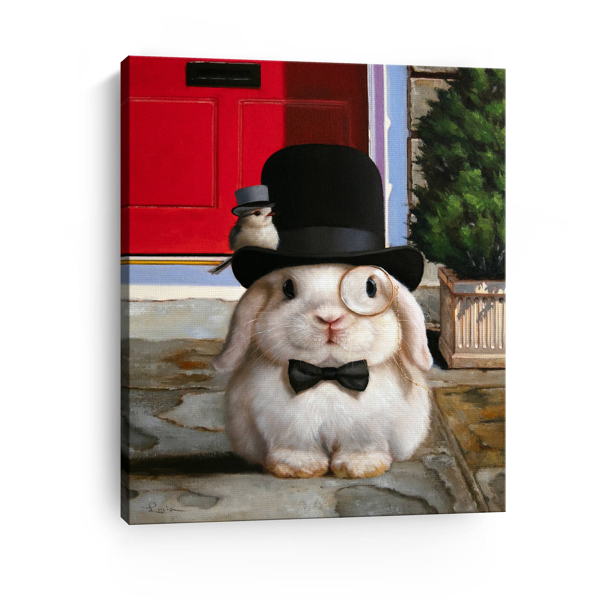 Lumaprints Lord Bunbury Canvas Giclée Art